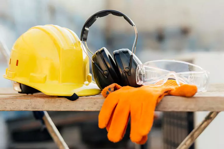Image of safety equipments